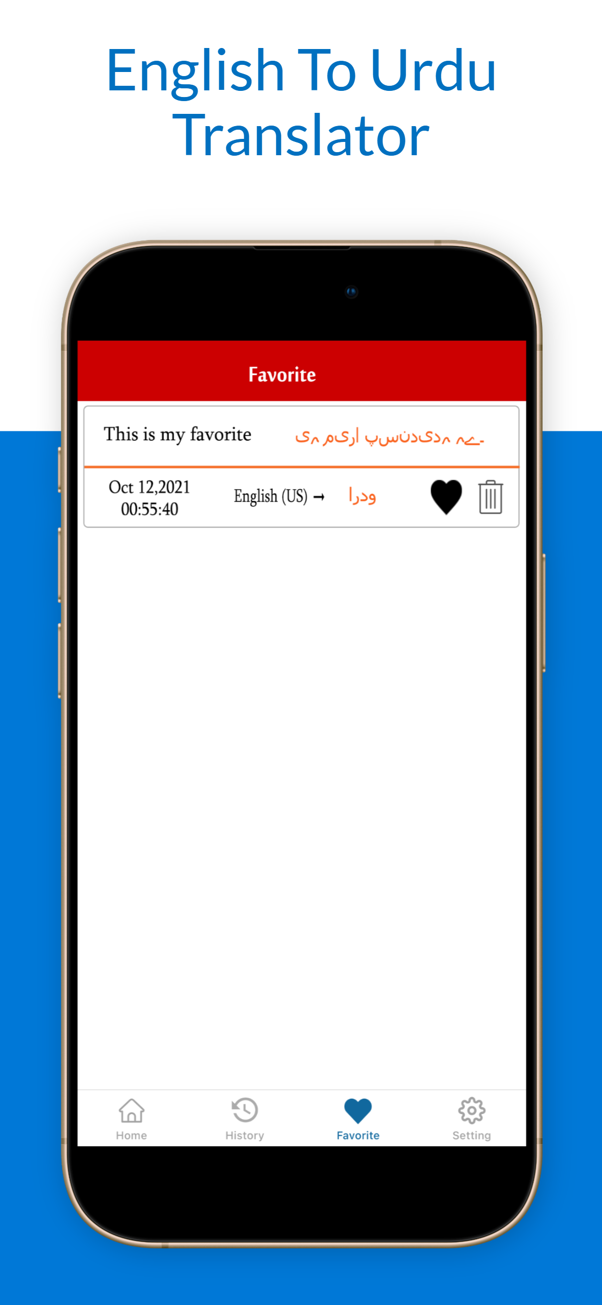 English To Urdu Translation screenshot 5