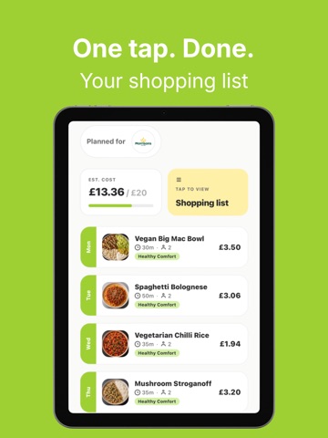 mise - meal planner App Store preview screenshot 7