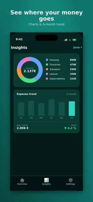 Household: Budget Tracker screenshot 3