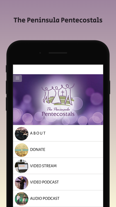 The Peninsula Pentecostals app Screenshot