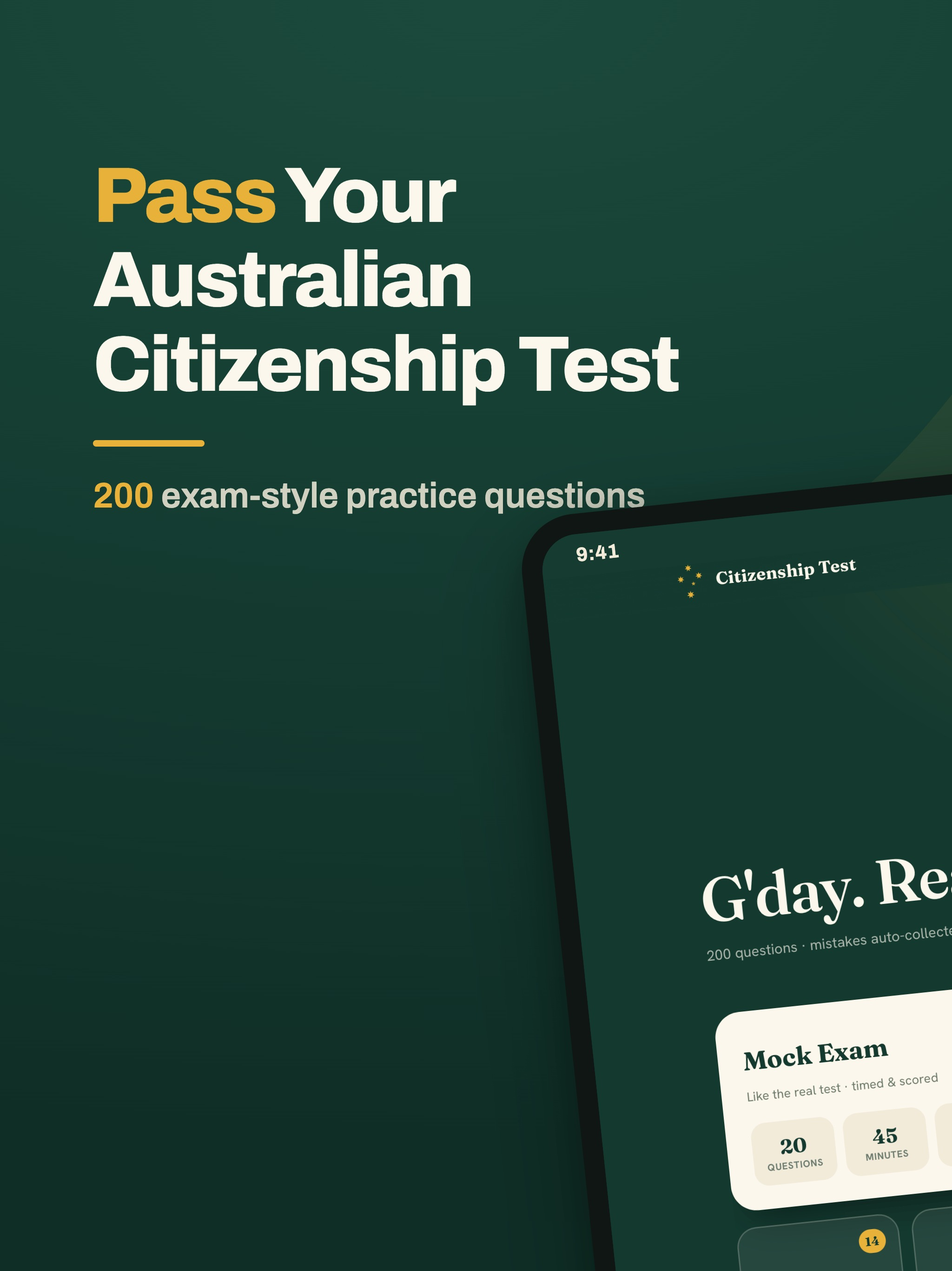 2026 Aus Citizenship Test screenshot 8