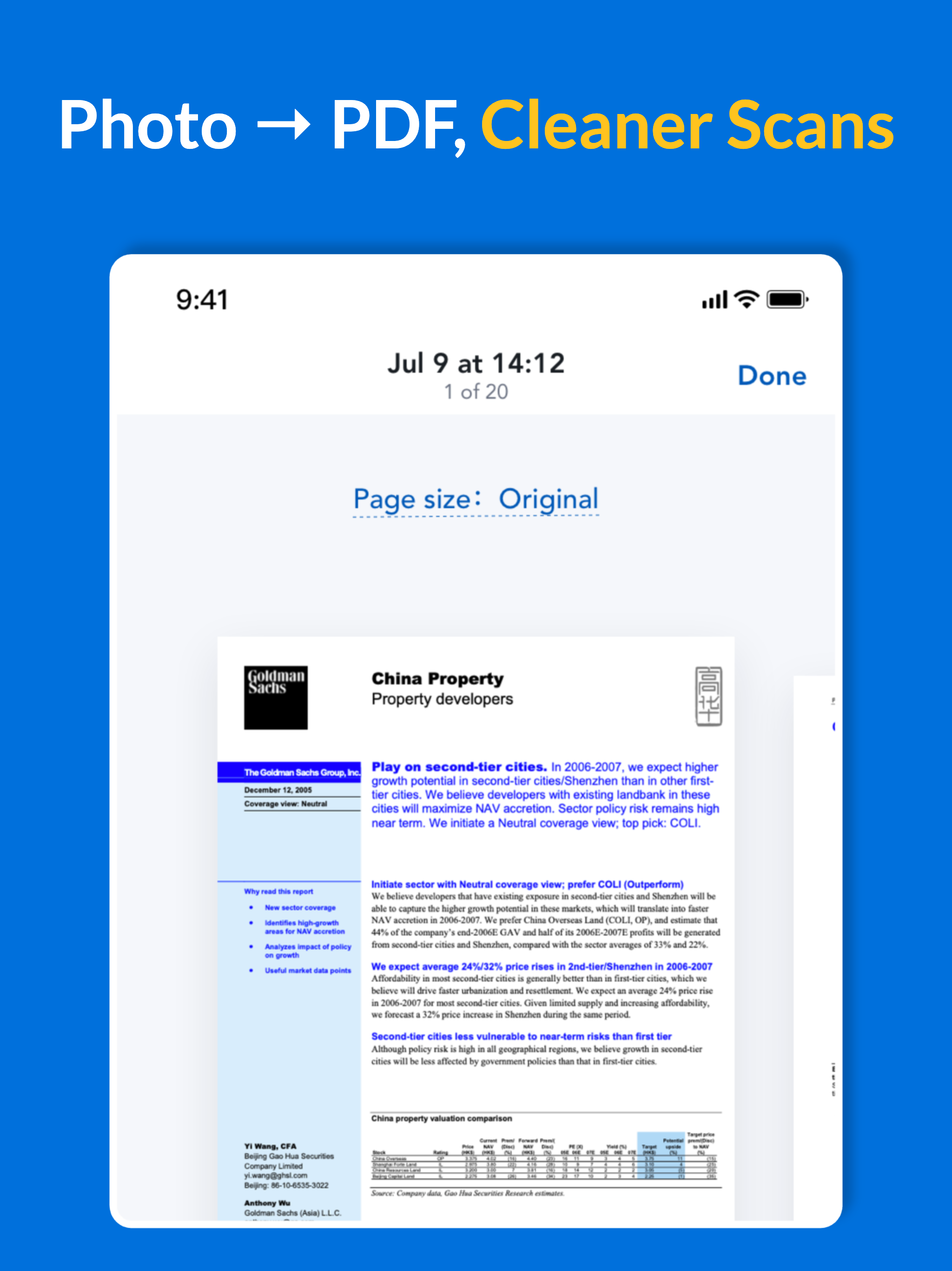 PDF Scanner - Fill & Sign Docs