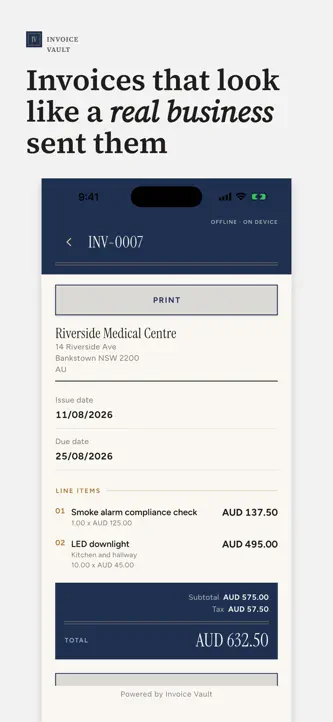 Invoice Vault screenshot 10