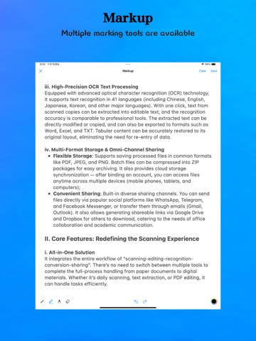 PDF Scanner : Scan Documents` iPad screenshot