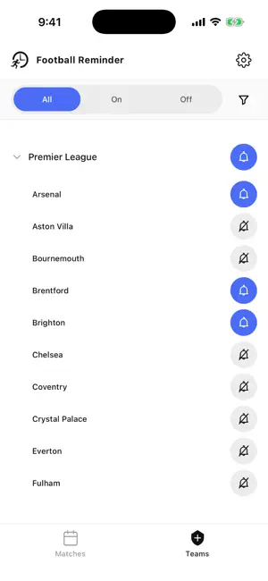 Football Reminder screenshot 3