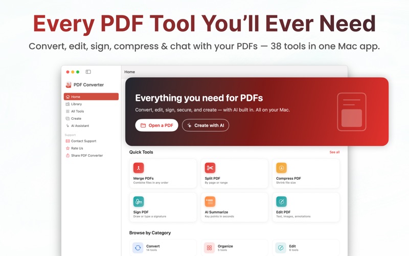 PDF Editor: Edit & Sign Docs iPhone screenshot