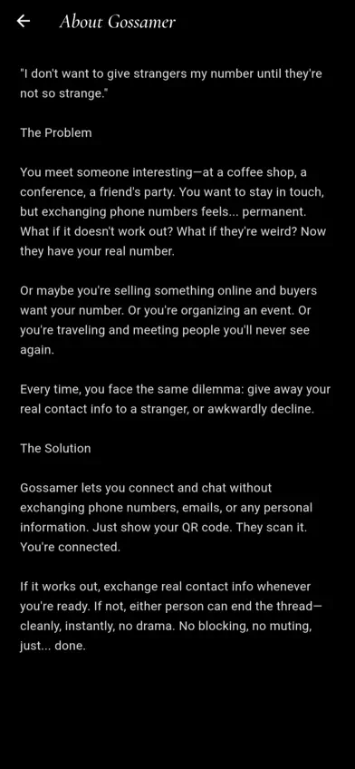 Gossamer Pro screenshot 4