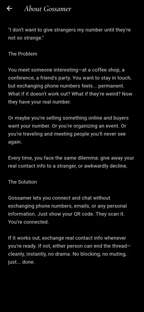 Gossamer Pro screenshot 4