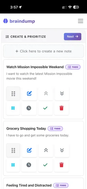braindump.ai screenshot 3