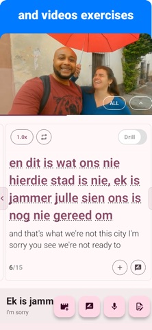 Afrikaans - Listening Speaking Screenshot 5 of 8