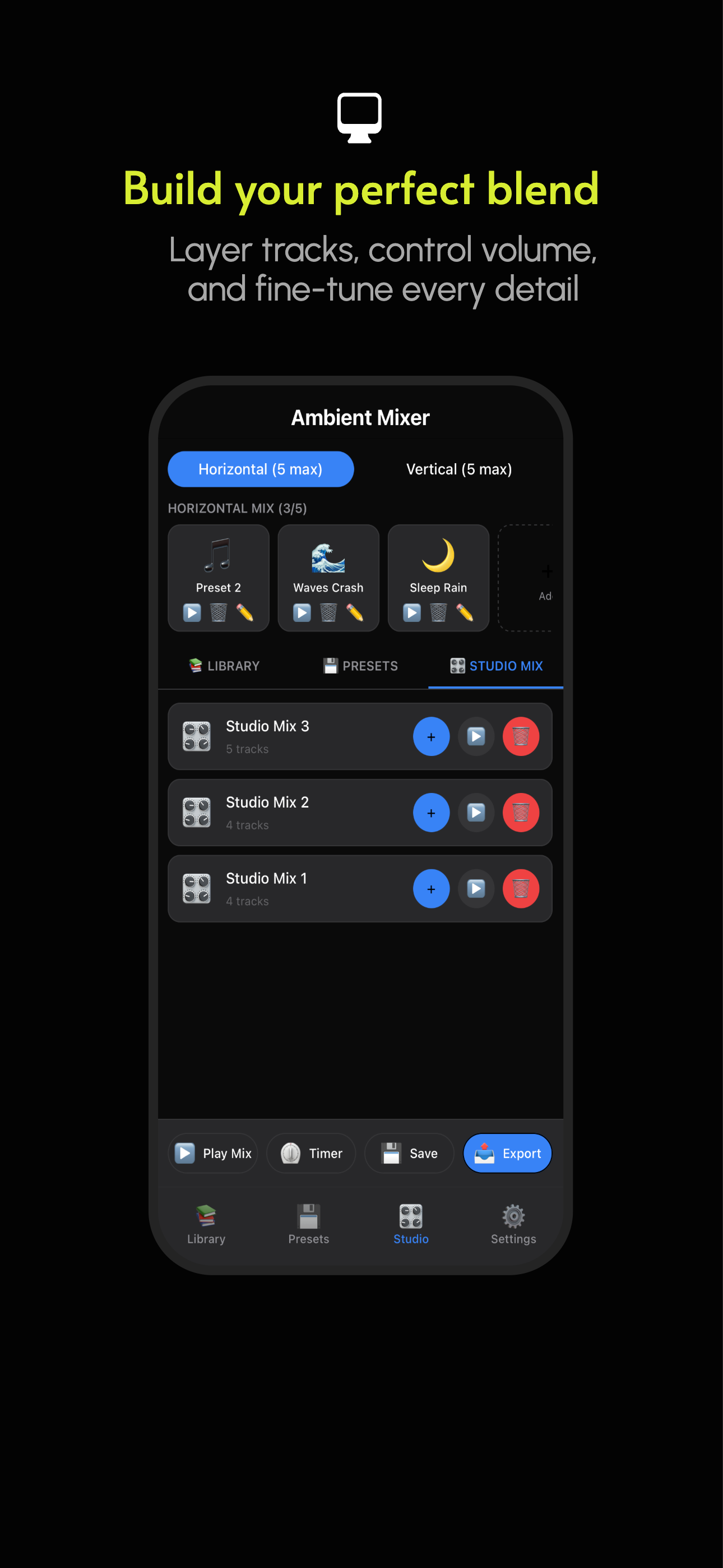 Ambient Mix Studio screenshot 4