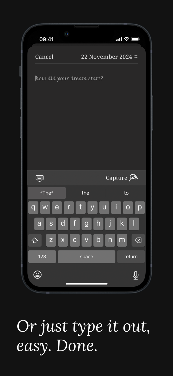 Yume - A dream journal screenshot 4