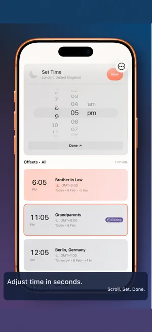 Offset - Time Zone Conversions screenshot 2