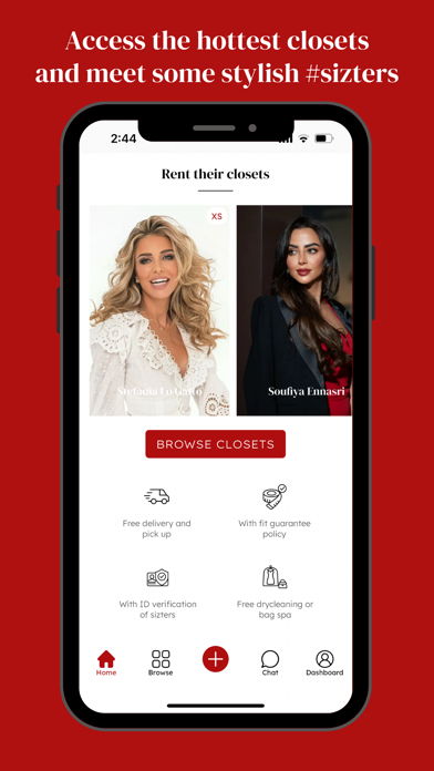 Sizters: Rent & Lend Fashion Screenshot