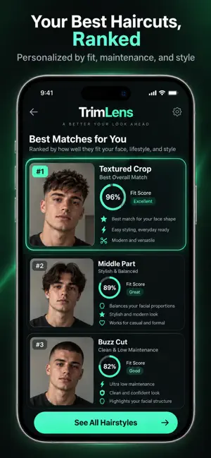 Hairstyle Try On: TrimLens screenshot 3