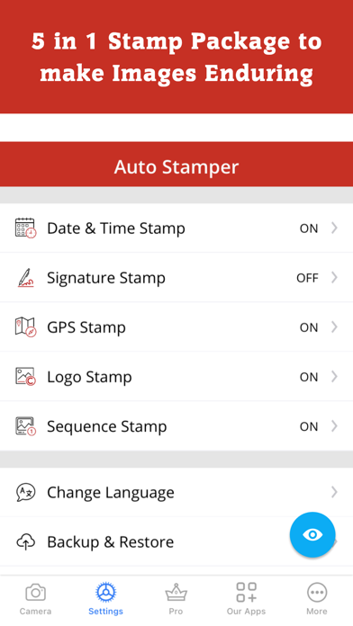 Auto Stamper: Stamps on photos Screenshot