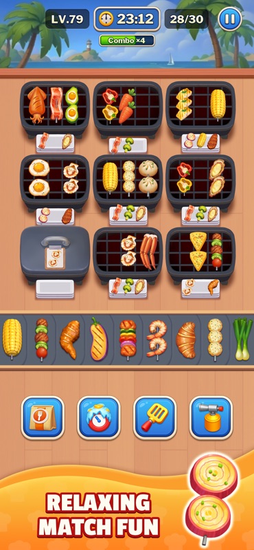 Grill Match - Food Sort Puzzle screenshot 6