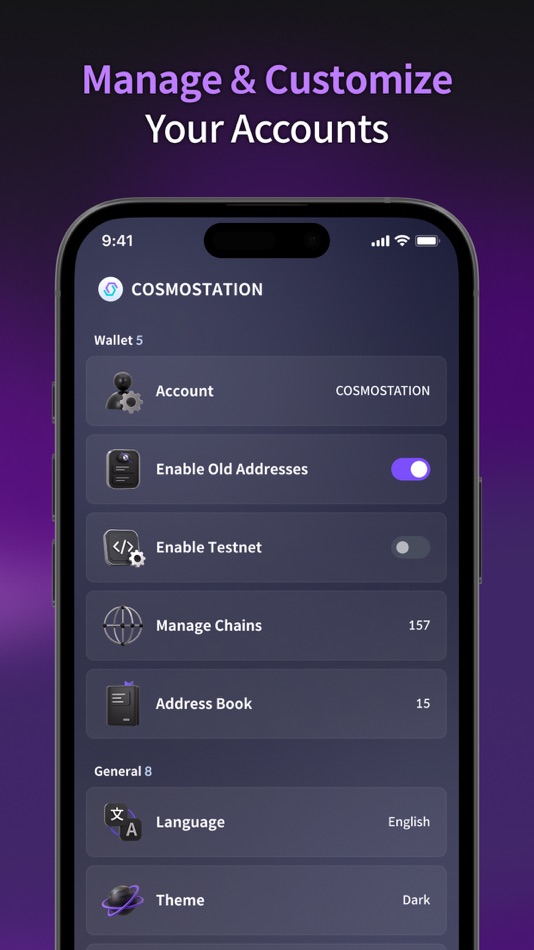 #7. Cosmostation (iOS) 由: Stamper Co., Ltd.