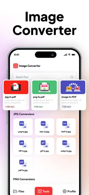 Image Converter : JPG to PDF screenshot 1