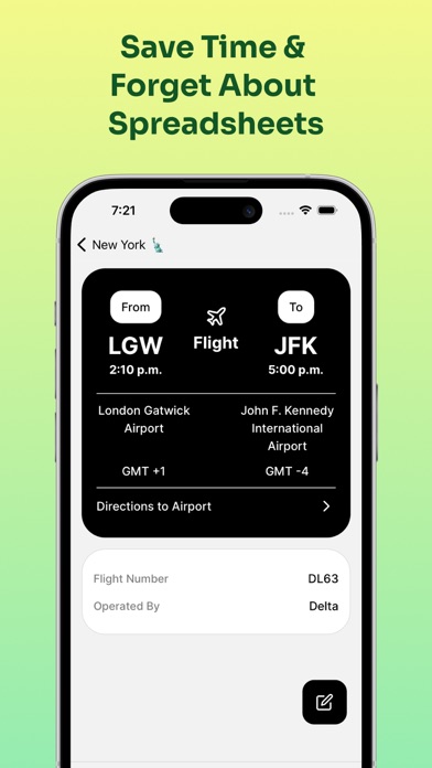 Travel Scan - Trip Planner Screenshot