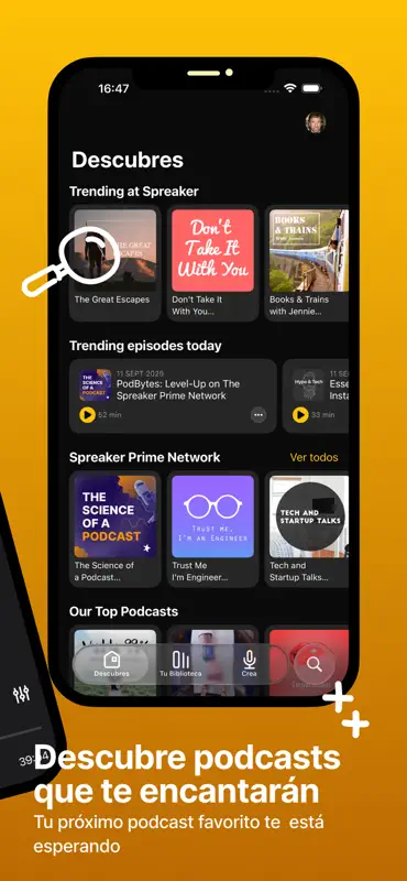 Spreaker Podcasts screenshot 2 of 5