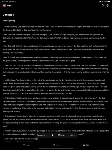 Church of Hope iPad screenshot