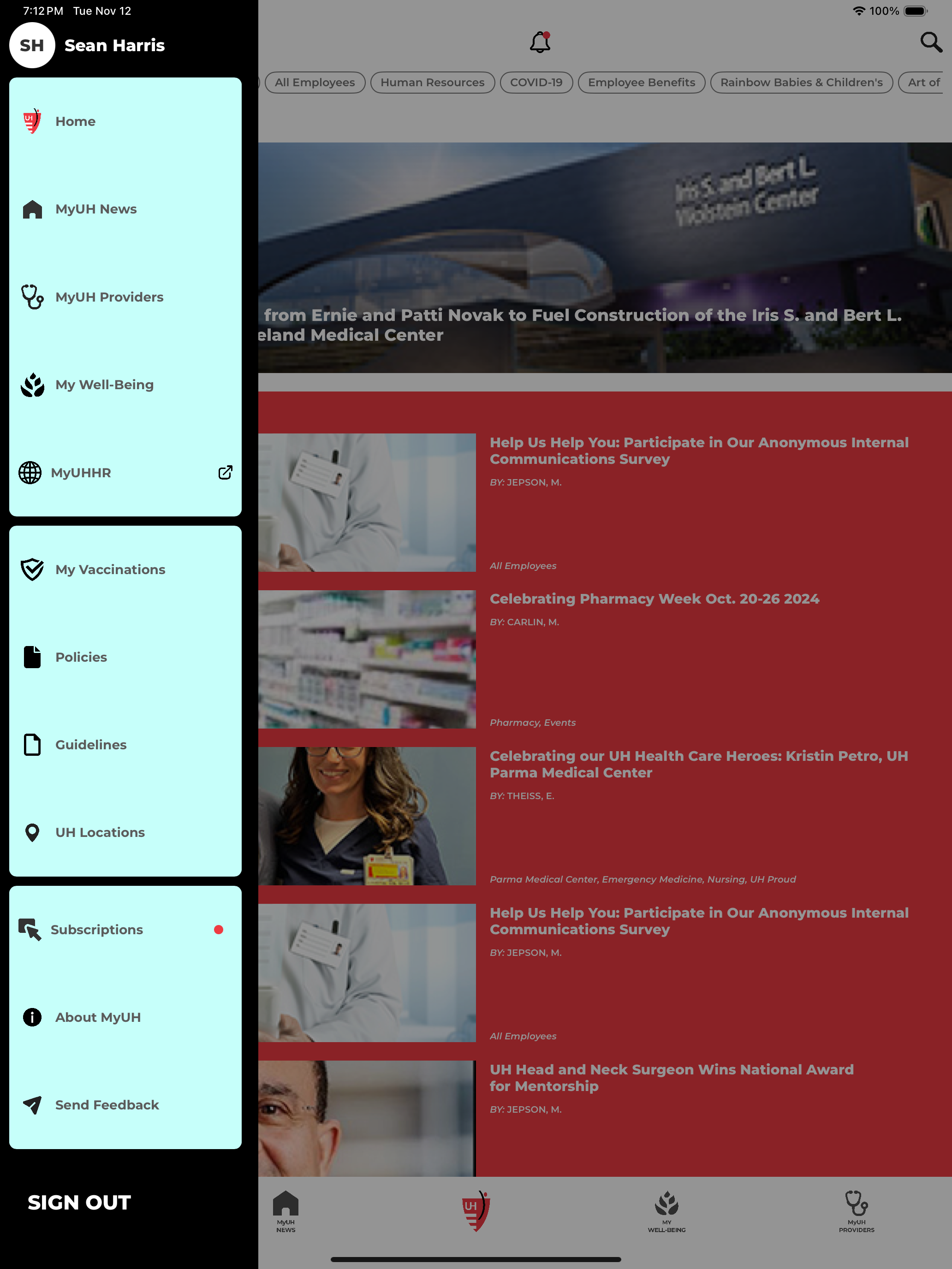 MyUH screenshot 15