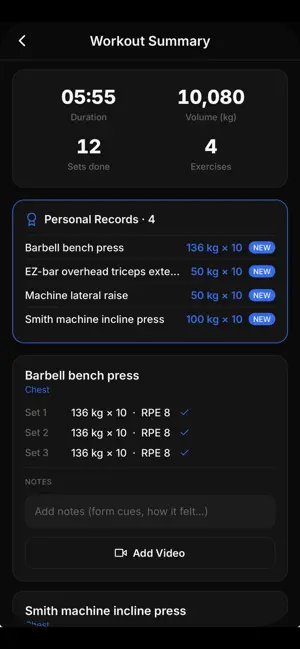 Forma: Workout Tracker screenshot 4