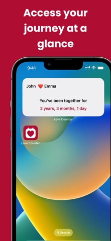 How Long Have We Been Together iPhone screenshot