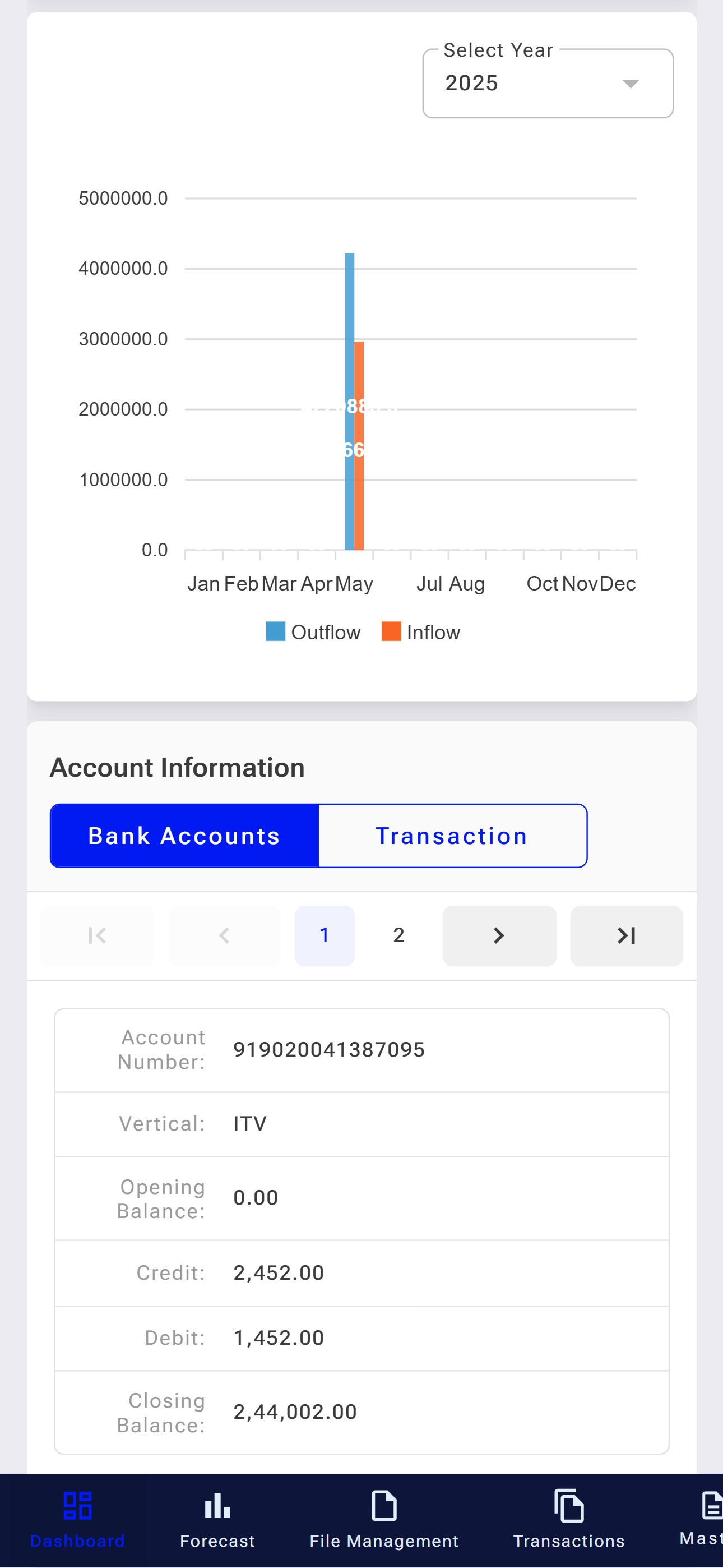 EZR Accounts screenshot 5