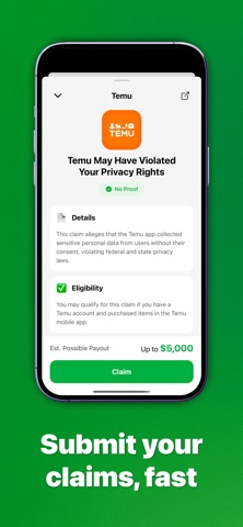 ClaimWise: Class Actions Screenshot 4 of 5