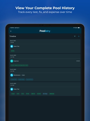 Poolistry: Pool Calculator iPad screenshot
