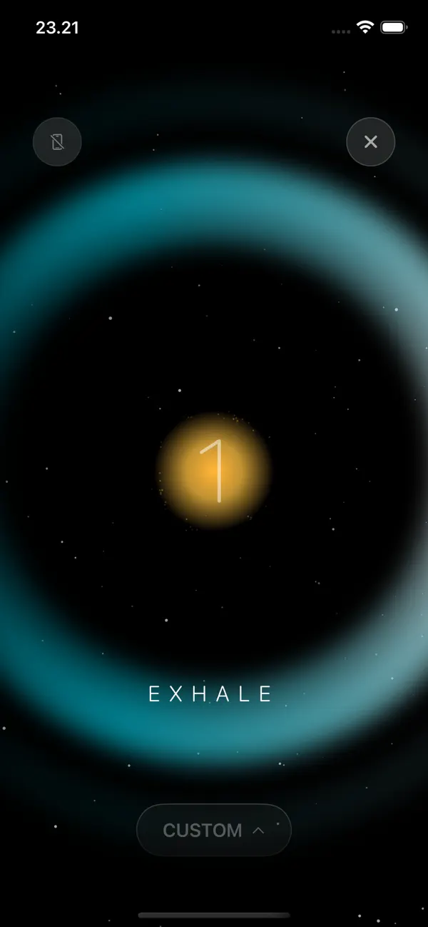 Screenshot #2 pour maiFlow: Breathwork & Calm