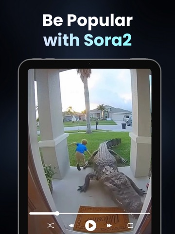 Vidor: AI Video Clip Generator iPad screenshot