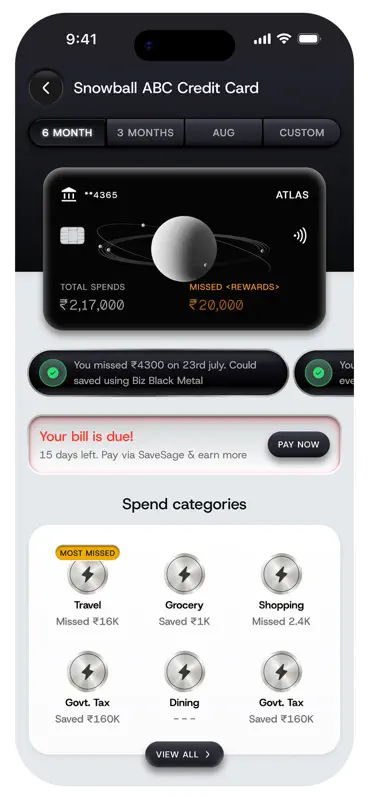 SaveSage®: Credit Card Points screenshot 8 of 8