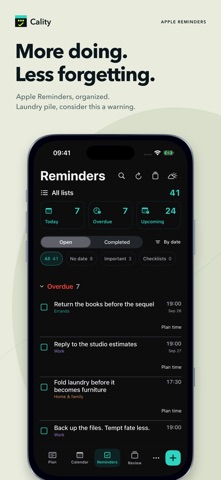 Calendar & Tasks: Cality iPhone screenshot