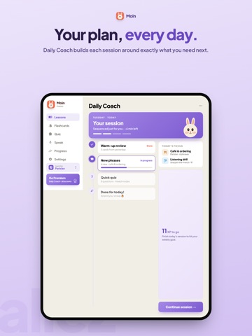 Moin - Learn & Speak German iPad screenshot
