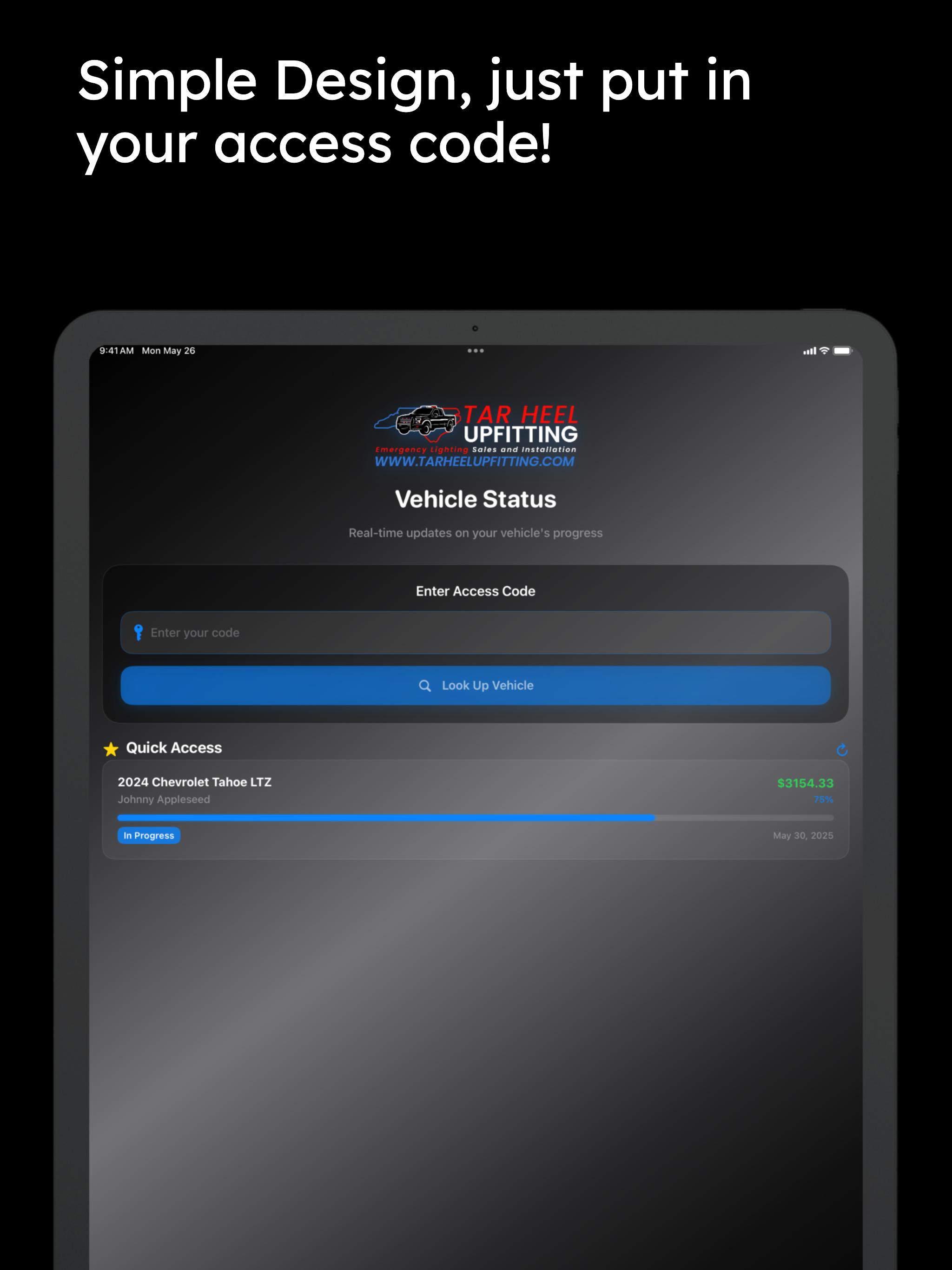 THU Vehicle Status