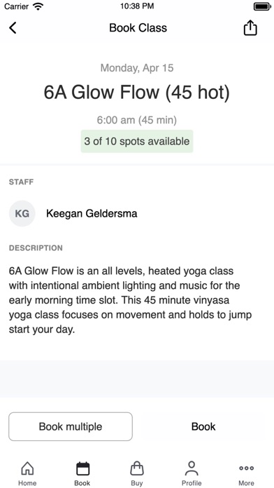 Fever Yoga Cycle Strength Screenshot