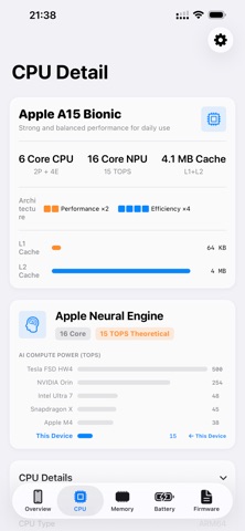 CPU X Screenshot 2 of 10