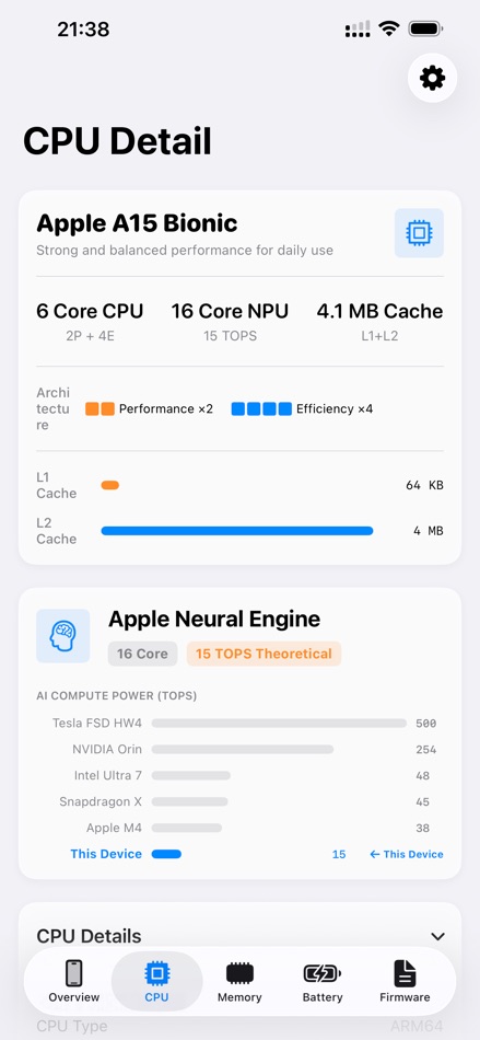#2. CPU X (iOS) Von: 恒俭 董