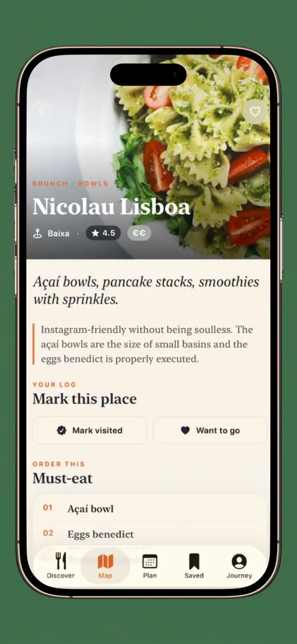 Screenshot #3 pour Lisbon Food Guide