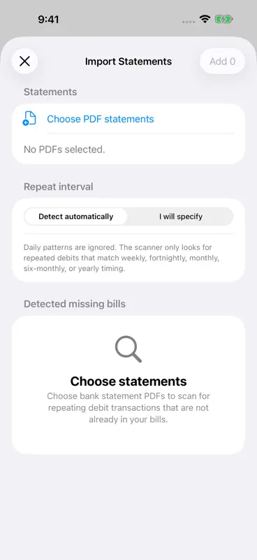BillTracker screenshot 7 of 8