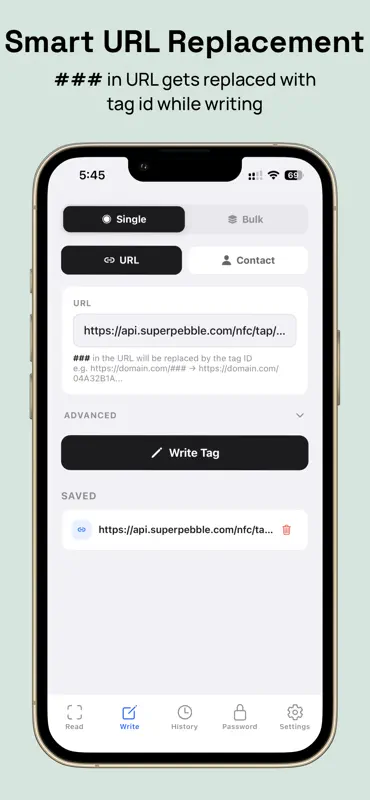 NFC Memo - Bulk NFC & Webhook screenshot 6 of 6