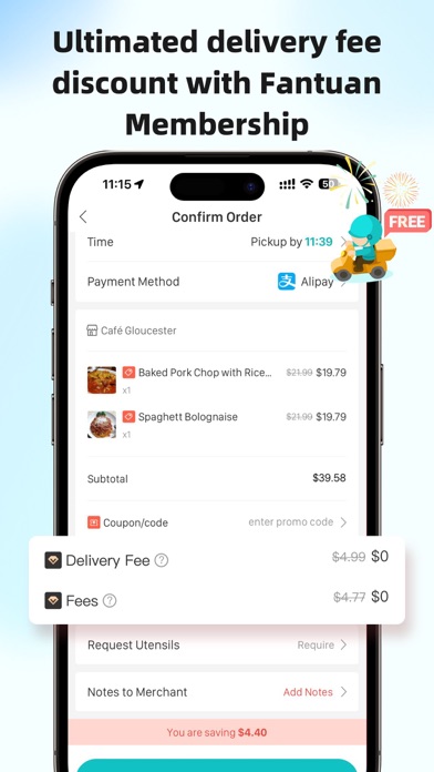 Fantuan: Asian Food Delivery Screenshot