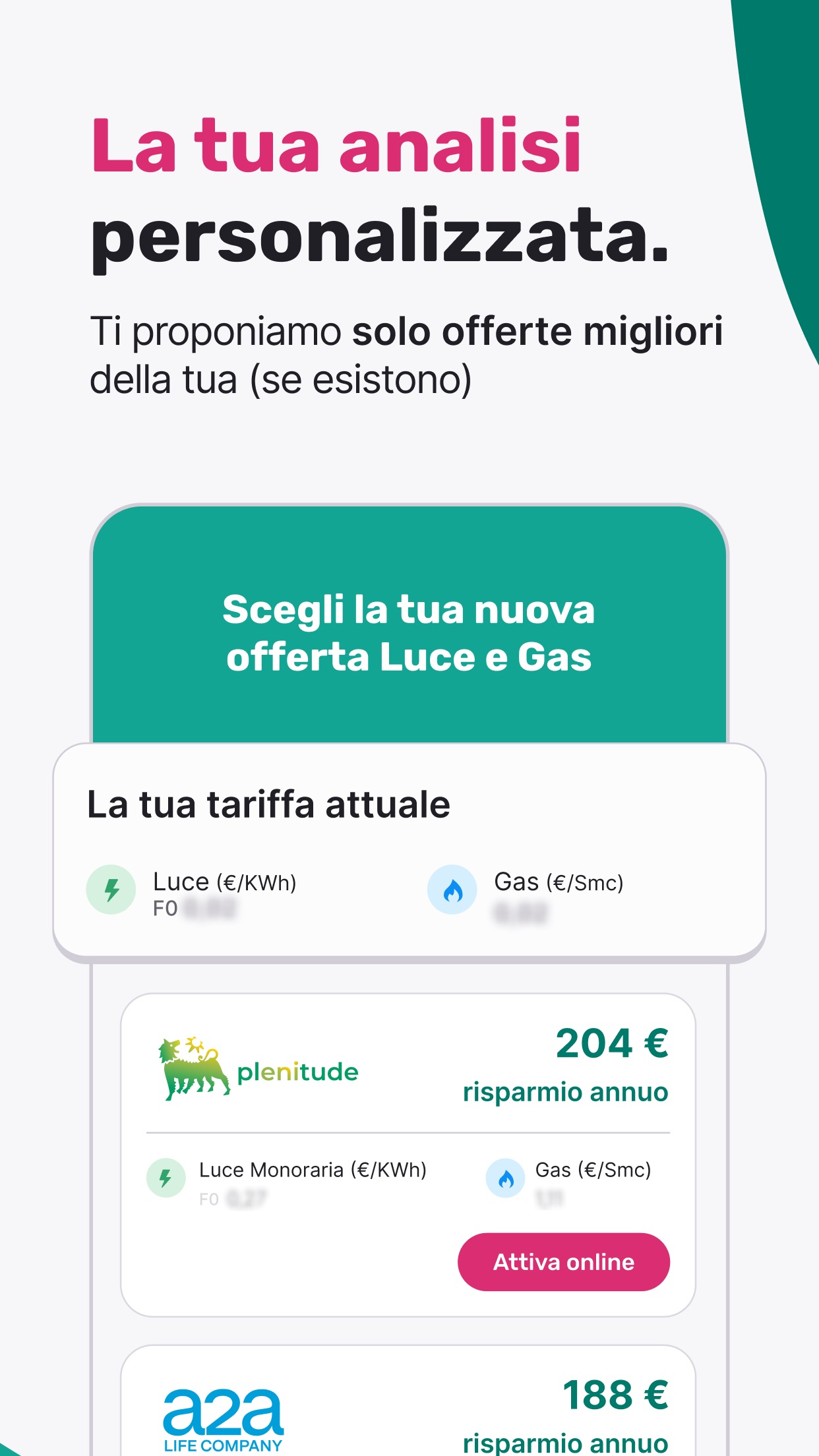Screenshot 3 of Switcho - Risparmio bollette