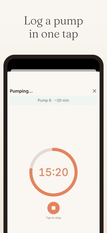 Pumping Schedule: Milk Log Screenshot 4 of 8