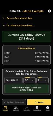 IGCalcPT iPhone screenshot
