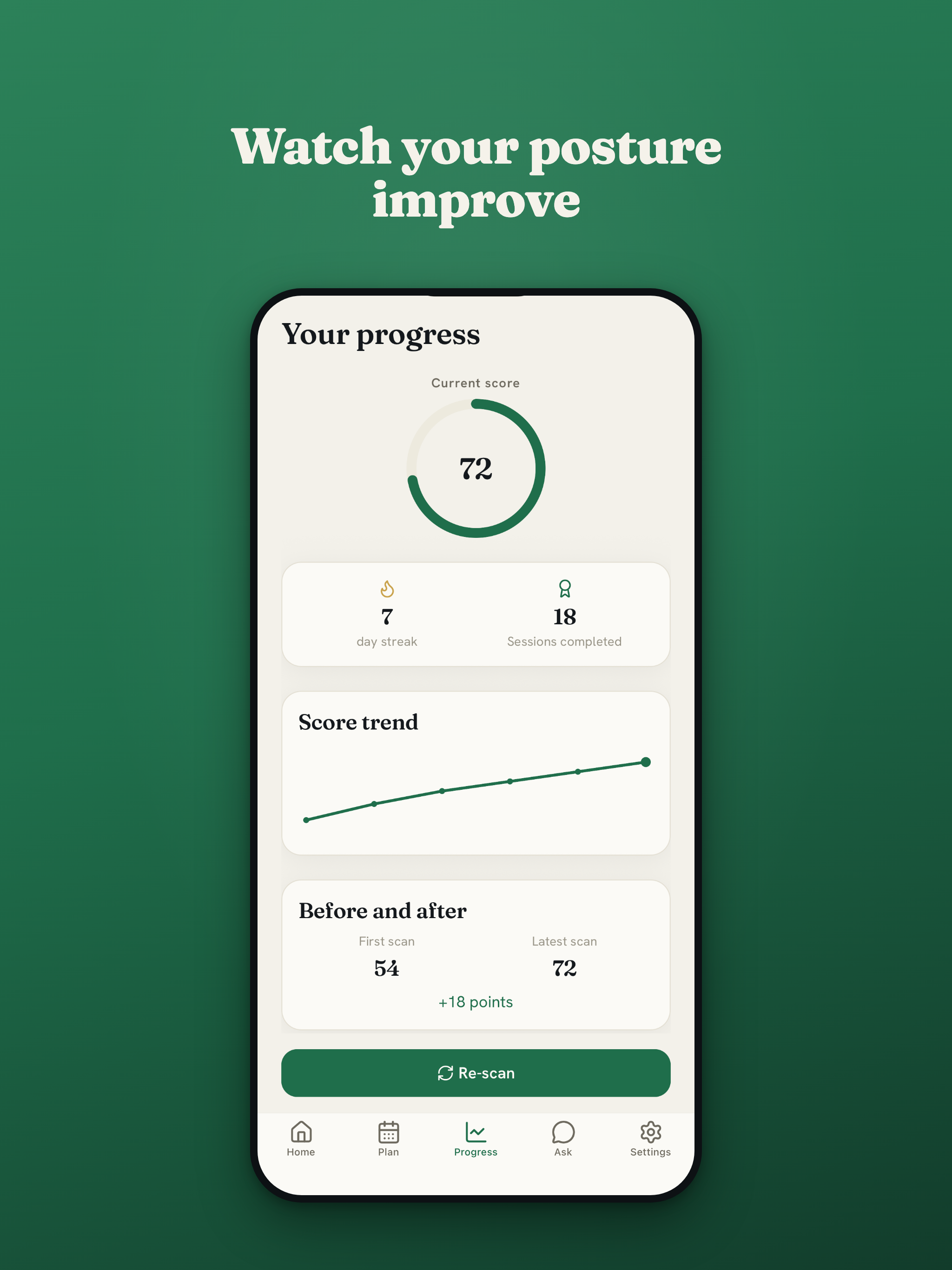 Statura: Posture Test & Plan screenshot 10