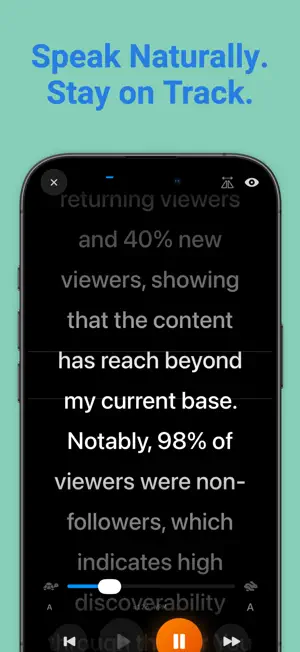 Teleprompter Pro: Read Script screenshot 3